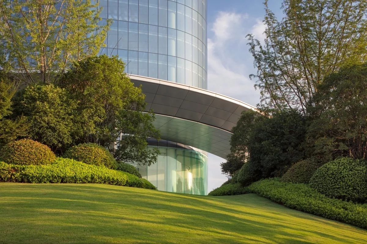 南昌新力中心塔楼直接落地，，无裙房